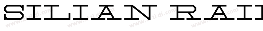 Silian Rail字体转换